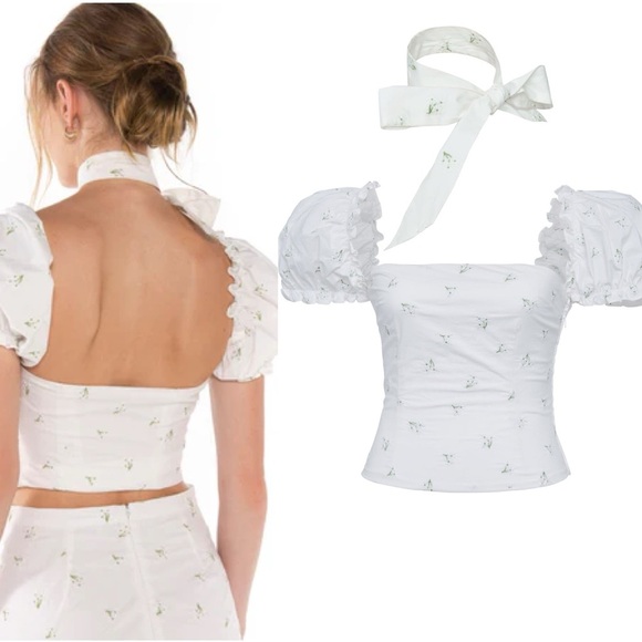 The Bar Luca Top Blanc - Picture 2 of 8